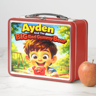 Ayden und der große rote Gummibär | Lunchbox