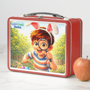 Aydens Osterkorb Metall Lunchbox