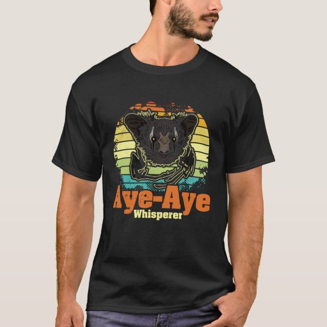 Aye Aye Primates Lemurs Madagascar  15 T-Shirt (Vorderseite)