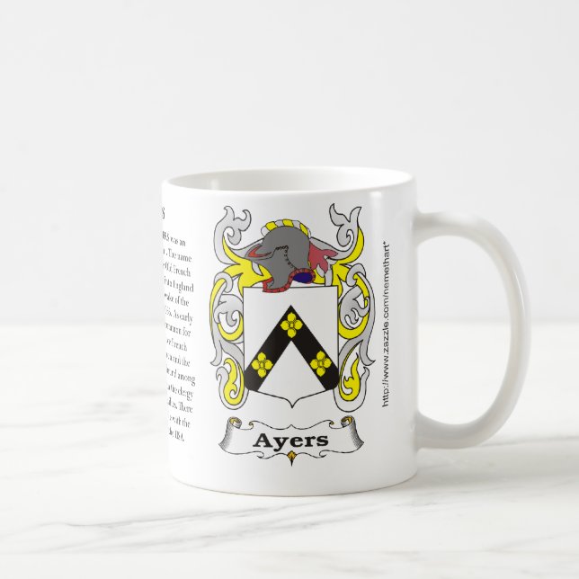 Ayers, der Ursprung, Bedeutung und das Wappen Tasse (Rechts)