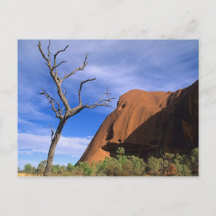 Ayers Rock Uluru im Outback Australien Postkarte