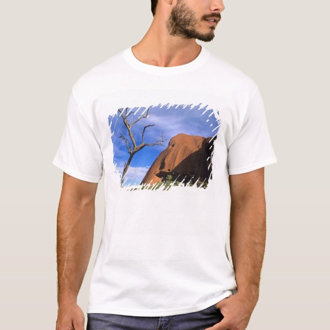 Ayers Rock Uluru im Outback Australien T-Shirt (Vorderseite)