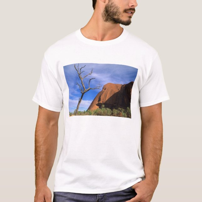 Ayers Rock Uluru im Outback Australien T-Shirt (Vorderseite)