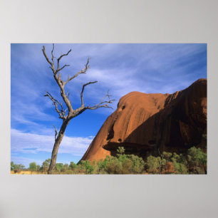 Ayers Rock Uluru in Australien Poster