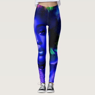 Ayila Leggings Blau