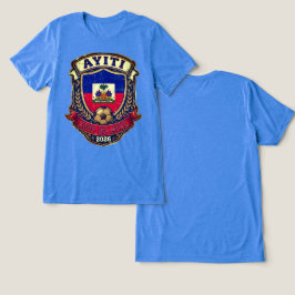 Ayiti in der WM Vintage Design Haiti  Tri-Blend Shirt