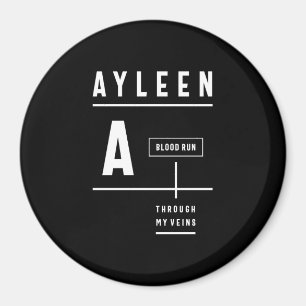 Ayleen Personalisiert Name Birthday Gift Magnet