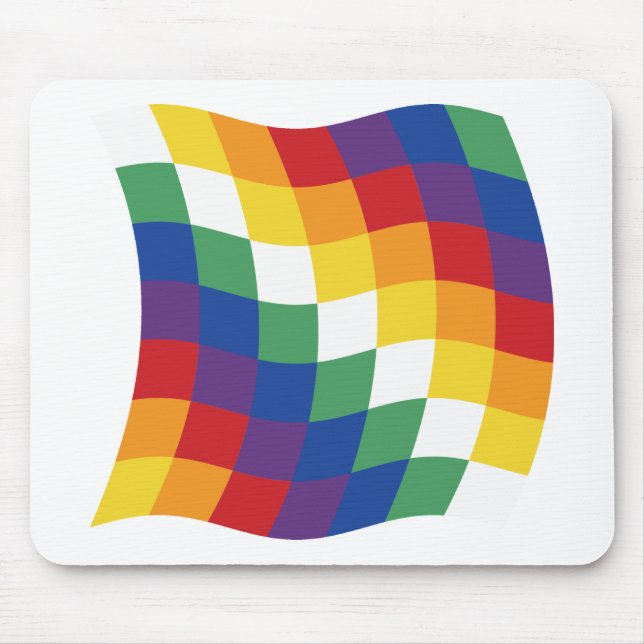 Aymara Flag Mousepad (Vorne)
