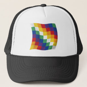 Aymara-Flaggenmütze Truckerkappe