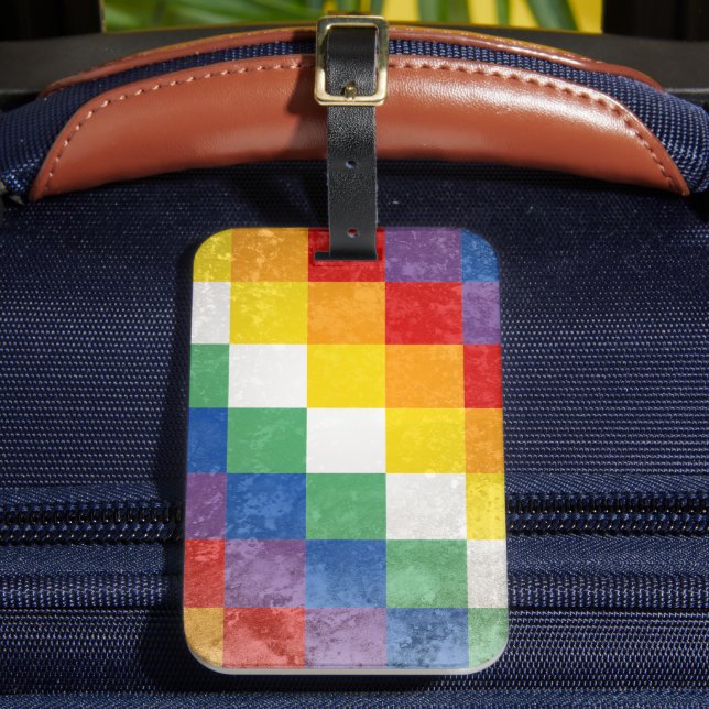 Aymara Gepäckanhänger (Vorderseite Insitu 2)