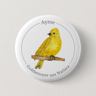 Ayme - Goldammer aus Natlara Button
