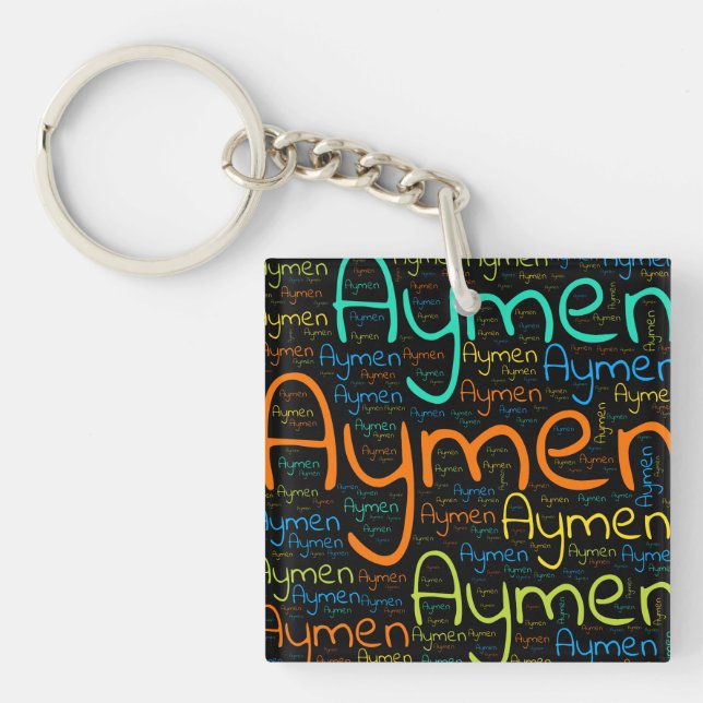 Aymen Schlüsselanhänger (Vorderseite)