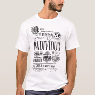 Ayn Rand - ein menor minoria é O indivíduo (Lich T-Shirt