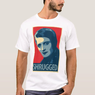 Ayn Rand: Gezuckt (Obama-Plakat-Parodie-T - Shirt) T-Shirt