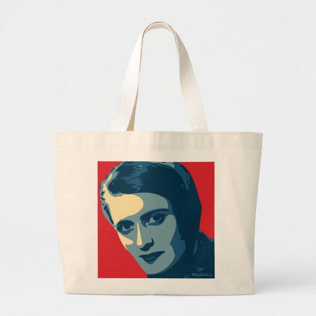 Ayn Rand - gezuckt: OHP Tasche (Vorne)