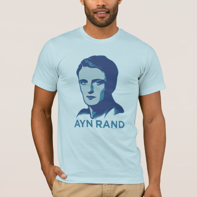 Ayn Rand-kundengerechter T - Shirt (Vorderseite)