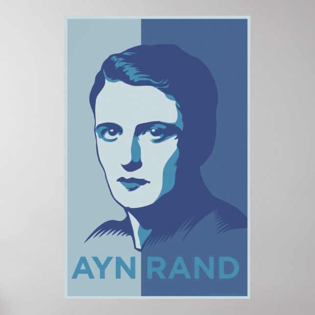 Ayn Rand Poster (Vorne)