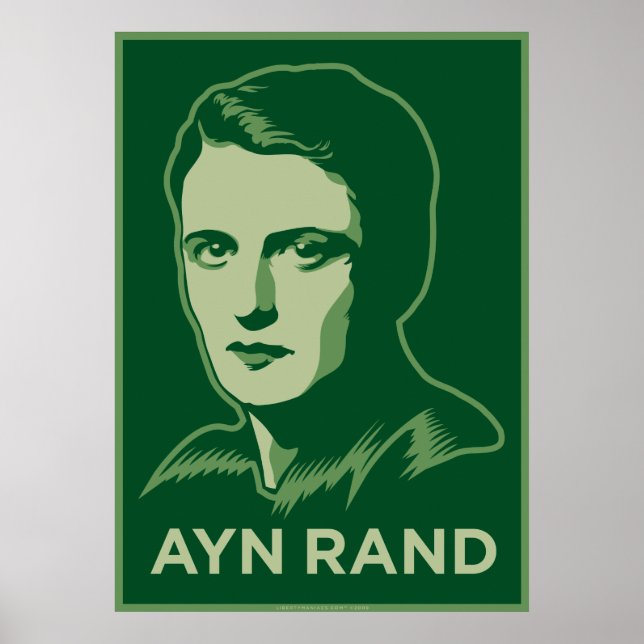Ayn Rand Poster (Vorne)