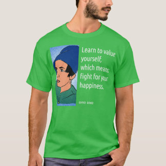 Ayn Rand Quotes-Redewendungen T-Shirt
