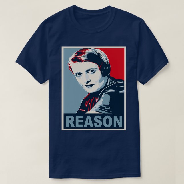 Ayn Rand T-Shirt (Design vorne)