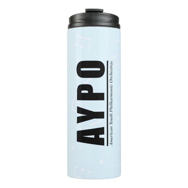AYPO 25-26 Saison Limited Blue Water Flasche (Vorderseite)