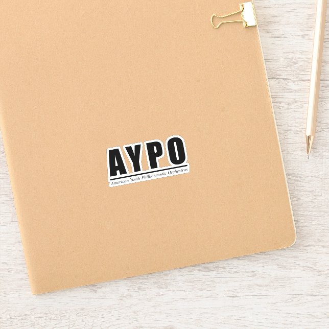 AYPO-Logo-Aufkleber Aufkleber (Notizbuch)