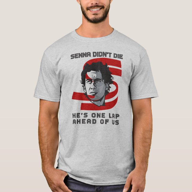 Ayrton Senna hat nicht die, er ist einen Rundenvor T-Shirt (Vorderseite)