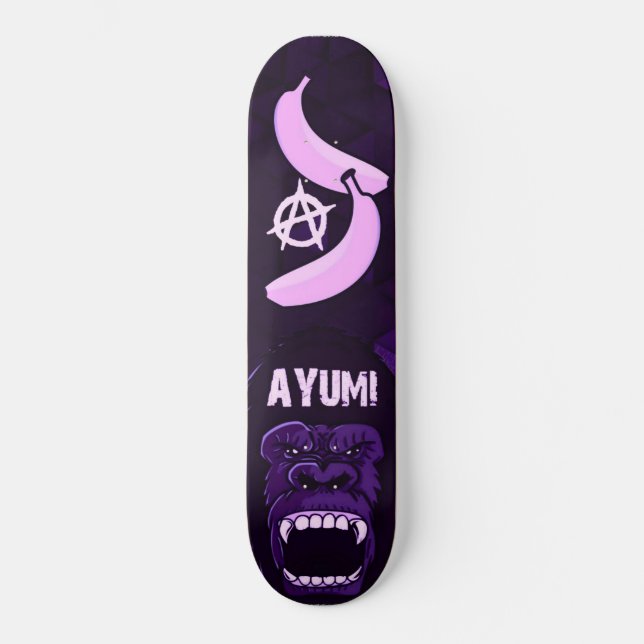 Ayumi Anarchi Gorilla War Deck III Skateboard (Vorderseite)
