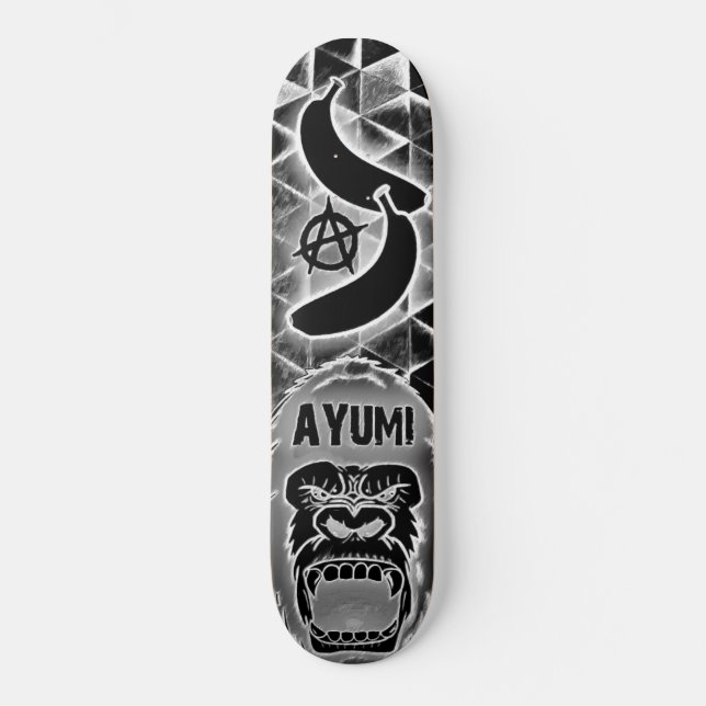 Ayumi Anarchi Gorilla War Deck VII Skateboard (Vorderseite)