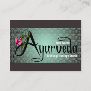 Ayurveda - Business-/Schedule Card Terminkarte