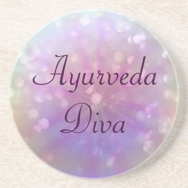 Ayurveda Diva Untersetzer (Vorne)