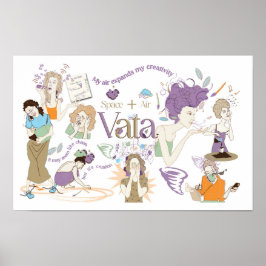 Ayurveda Vata Dosha Poster