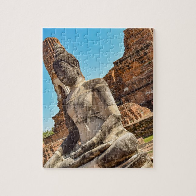 Ayutthaya in Thailand Puzzle (Vertikal)