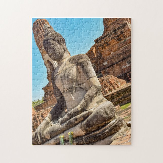 Ayutthaya in Thailand Puzzle (Vertikal)