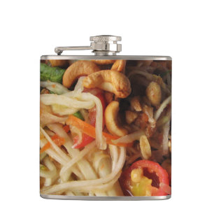 Ayutthaya Spicy Papaya Salad [Som Tam] mit Cashew Flachmann