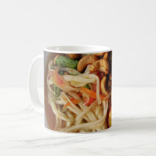 Ayutthaya Spicy Papaya Salad [Som Tam] mit Cashew Kaffeetasse
