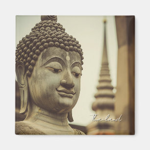 Ayutthaya Thailand Buddha-Statue Magnet