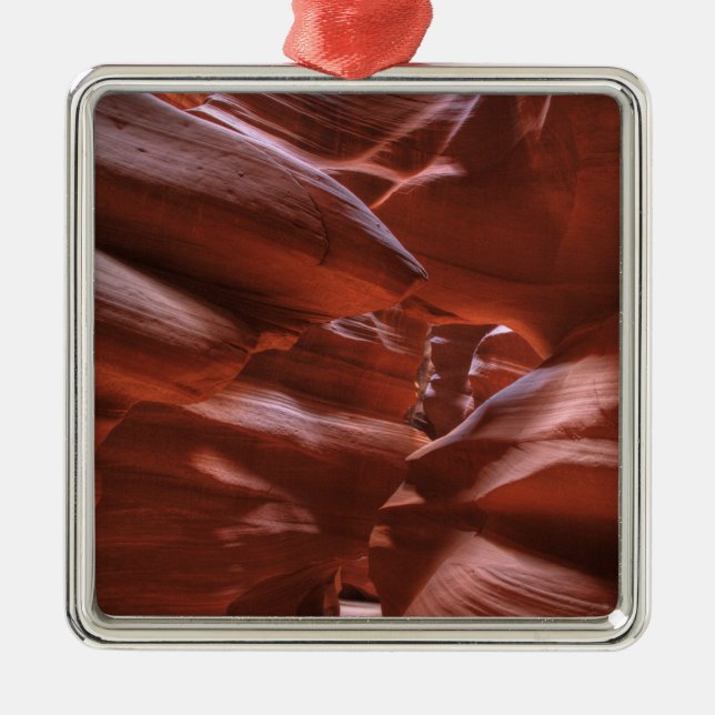 AZ, Arizona, Page, Upper Antelope Canyon Ornament Aus Metall (Vorne)