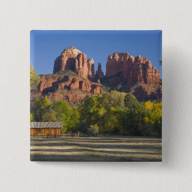 AZ, Arizona, Sedona, Crescent Moon Recreation 2 Button (Vorderseite)