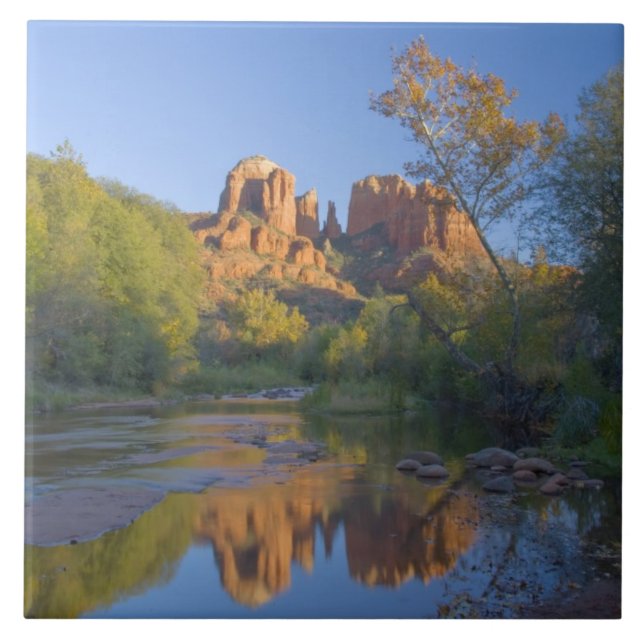 AZ, Arizona, Sedona, Crescent Moon Recreation Fliese (Vorderseite)