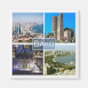 AZ * Aserbaidschan - Baku Magnet
