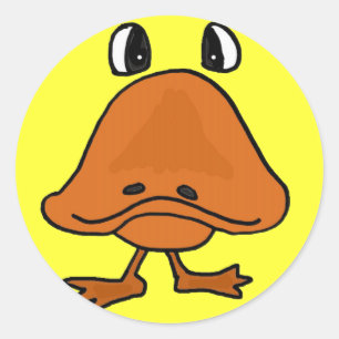 AZ - Aufkleber für den Cartoon von Entenzange