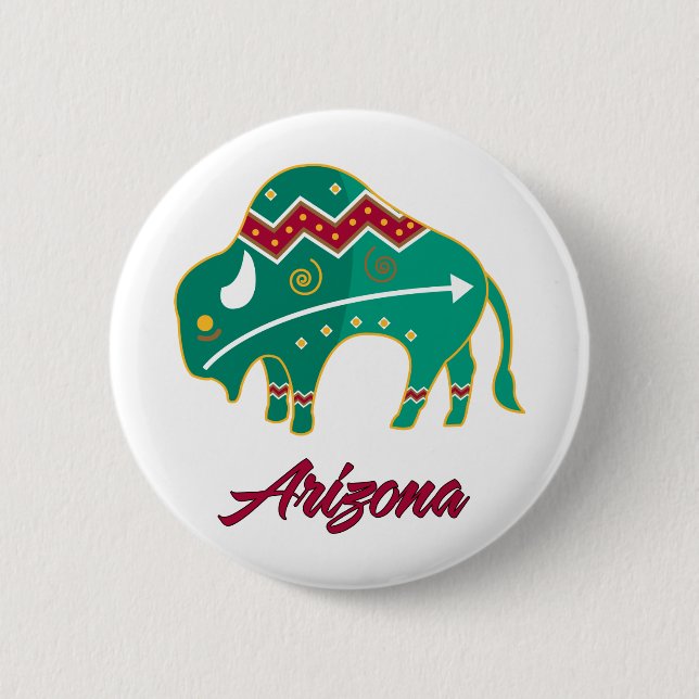 AZ Buffalo Clan 2 Button (Vorderseite)