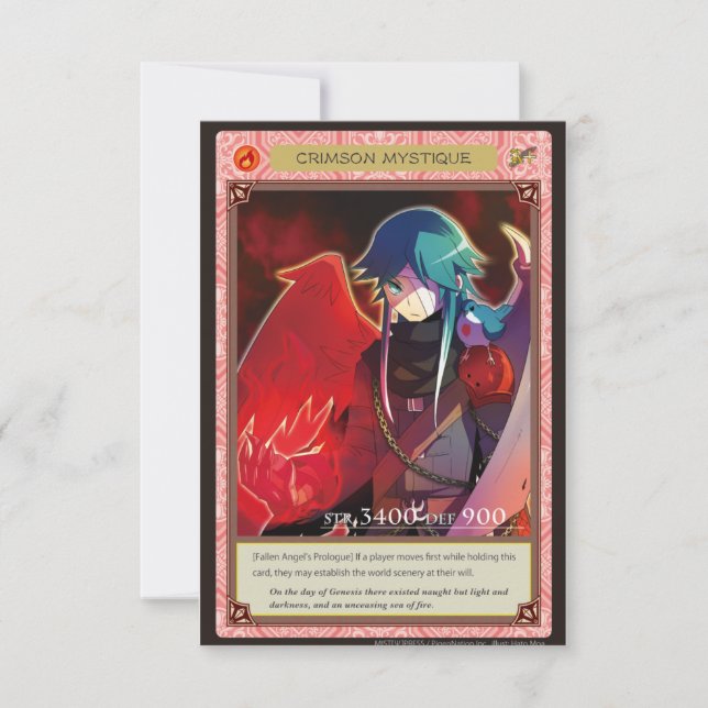 AZ card - Crimson Mystique (Vorderseite)