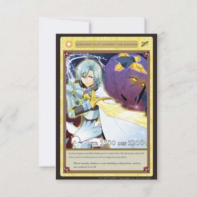 AZ card - Emergent Glint (Vorderseite)