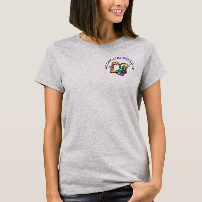 AZ Cowgirl Rundup T - Shirts (Vorderseite)