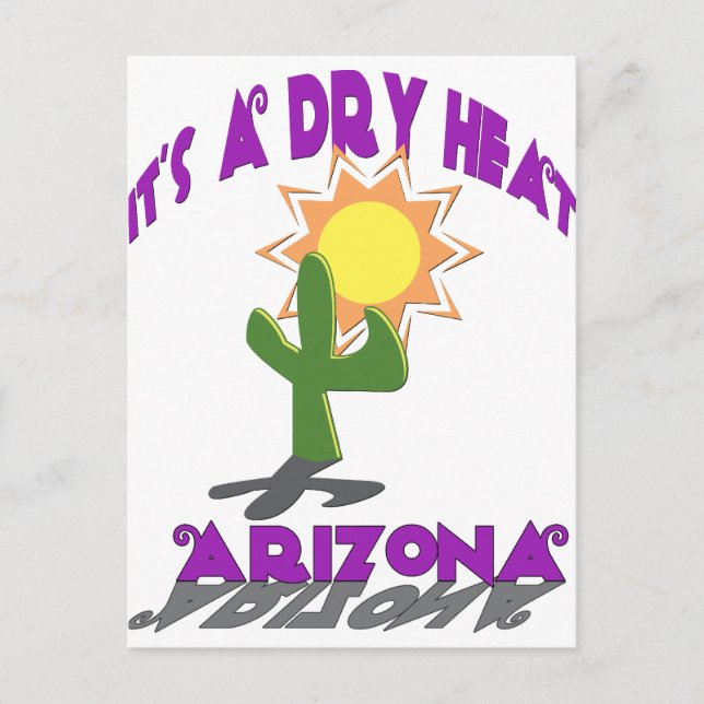 AZ-It is a Dry Heat Postkarte (Vorderseite)