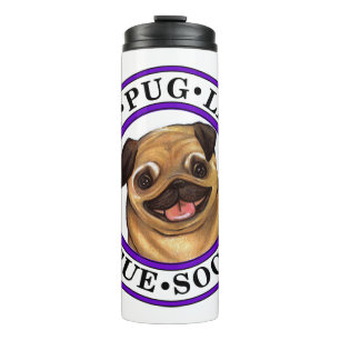 AZ Mops-Leben Isolierschale Thermosbecher