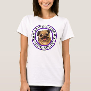 AZ Mops Lebensrettungstank mit großem mittleren Lo T-Shirt