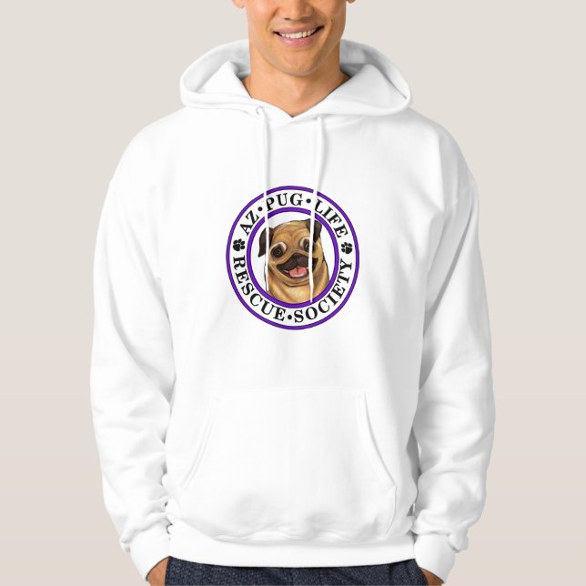 AZ Mops Life gekleidet Sweatshirt (Vorderseite)